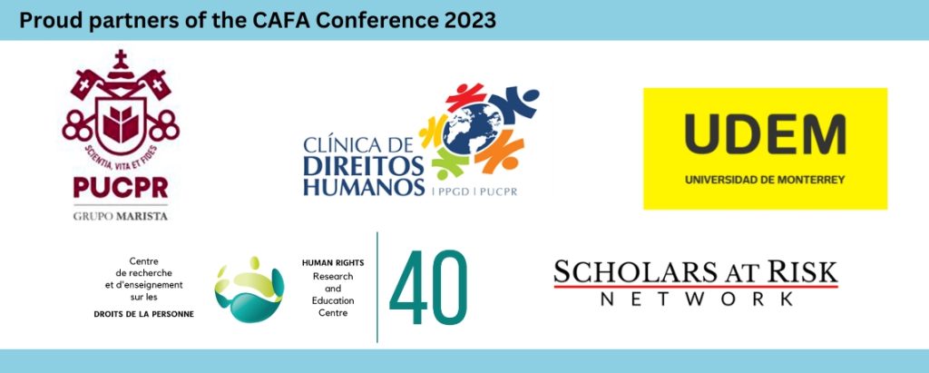 Proud partners of the CAFA Conference 2023
